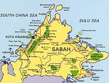 Peta+sabah